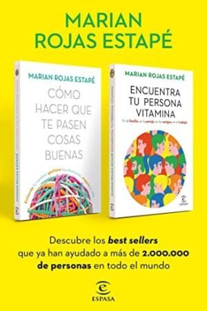 Pack Cómo hacer que te pasen cosas buenas + Encuentra tu persona vitamina de Marian Rojas Estapé