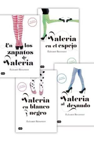 Pack Saga Valeria: En los zapatos de Valeria | Valeria en el espejo | Valeria en blanco y negro | Valeria al desnudo de Elísabet Benavent