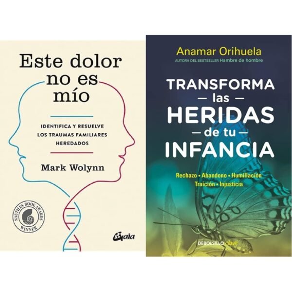 Pack Este dolor no es mío + Transforma las heridas de tu infancia
