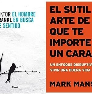 Pack El hombre en busca de sentido + El sutil arte de que te importe un carajo